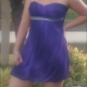 Purple dress